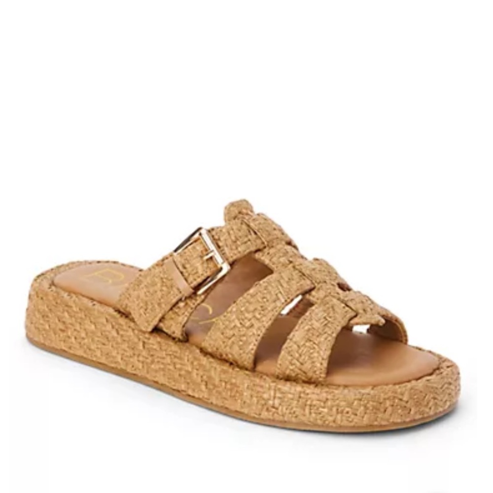 BEACH by Matisse Ciao Fisherman Sandal Women's Tan Slide‎ Sandals